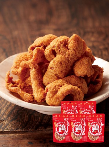 博多めんたい鶏皮揚げ 40g×5袋 博多名産 おつまみ 福さ屋 辛子明太子 明太子