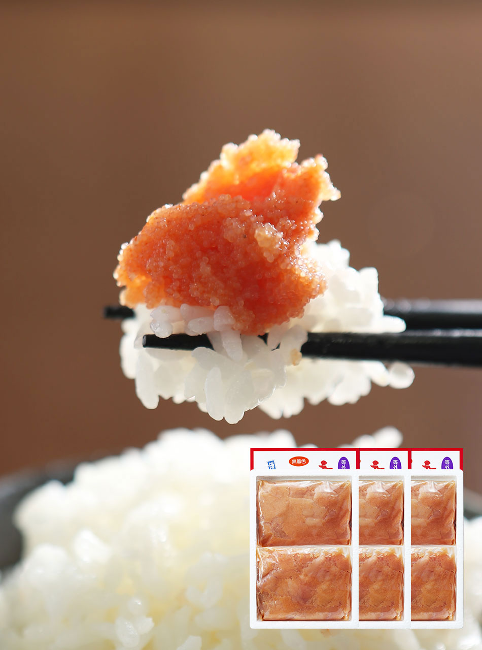 無着色くずれめんたい600g