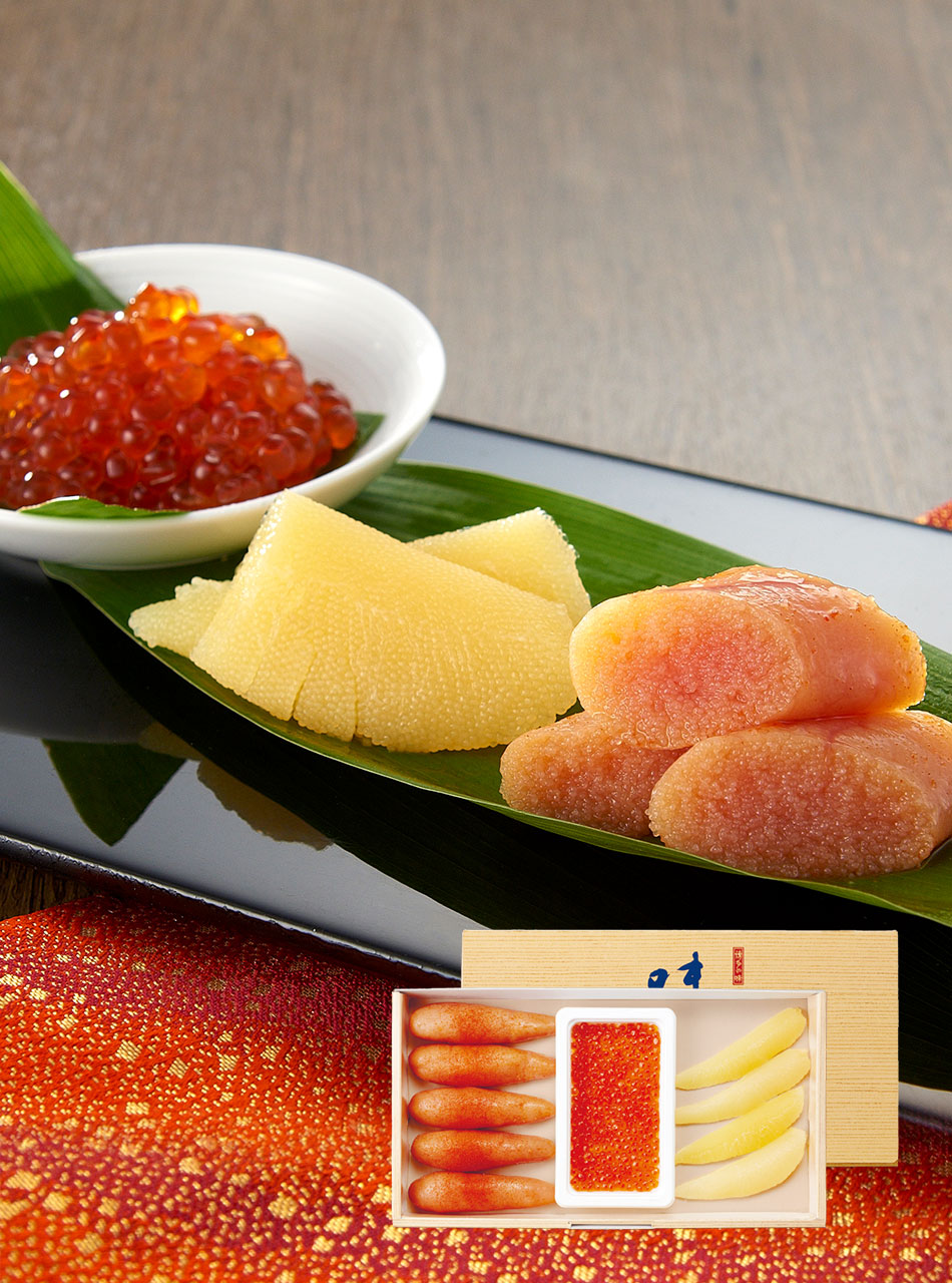 本日限定　明日お値段戻します 明太子 通販【公式】辛子めんたい 福さ屋 / 味楽セット SR-50J