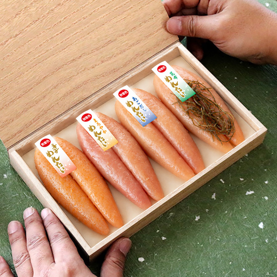 無着色辛子めんたい食べ比べセット 320N