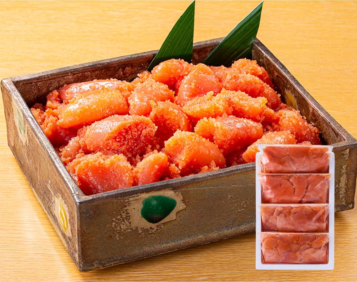 無着色辛子めんたい 並切れ(250g×4)