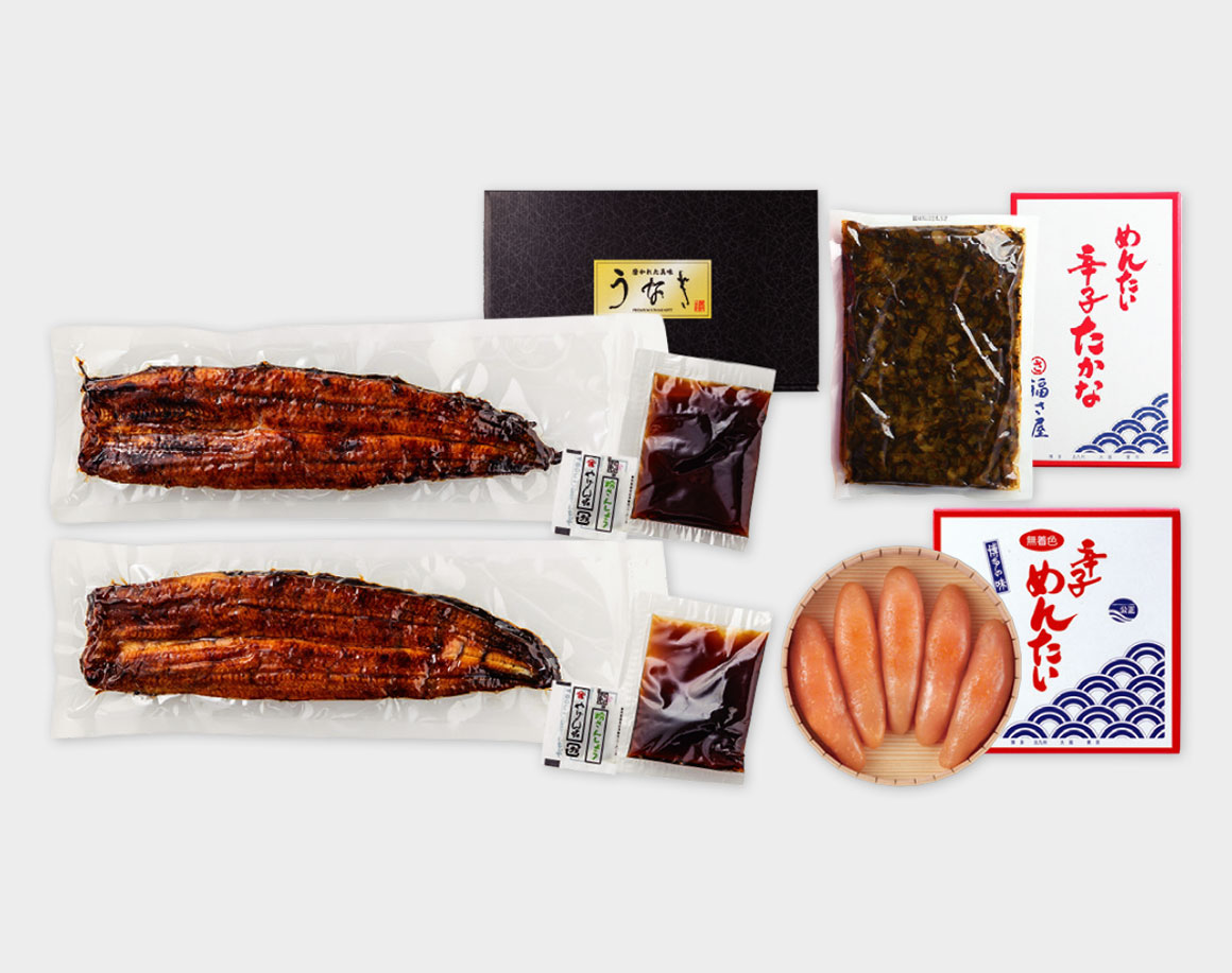 手焼き炭火うなぎ蒲焼&福さ屋ご贈答セット
