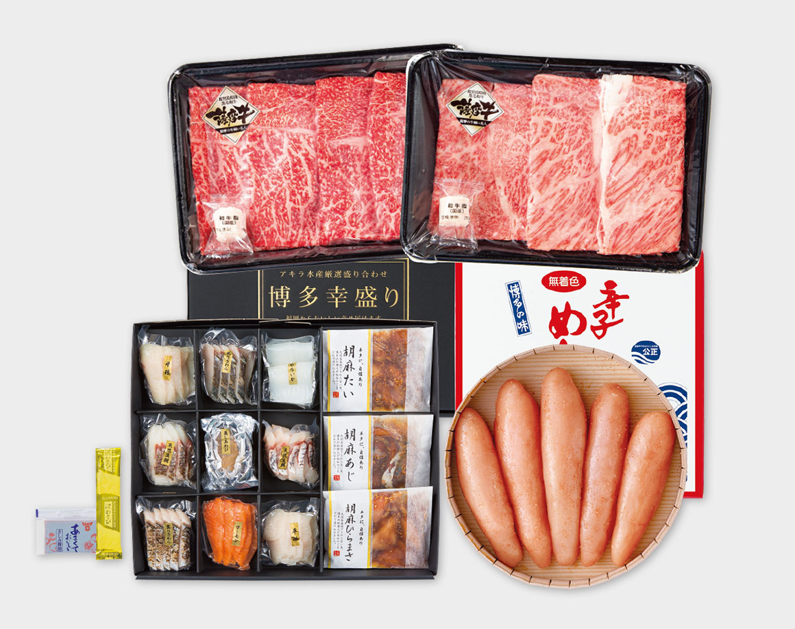 福さ屋厳選 冬の贅沢「海の幸×山の幸」セット